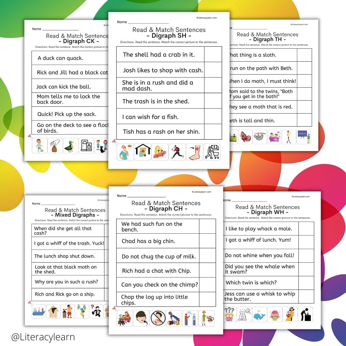 Digraphs Worksheets For Grade 2 Printable Word Searches