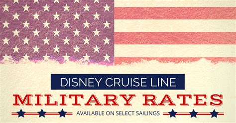 Disney Cruise Military Discounts