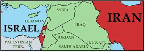 Distance Between Iran And Israel