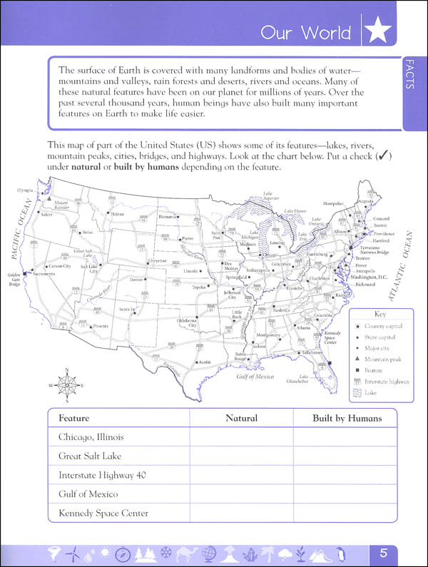 Dk Workbook Geography Sixth Grade Dorling Kindersley 9781465444257