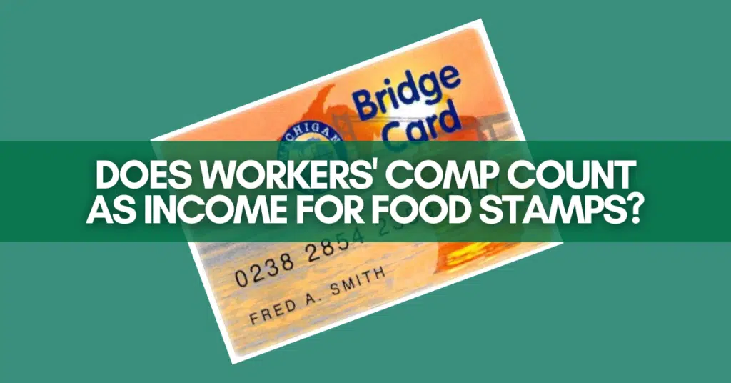 Workers Comp and Food Stamps Income