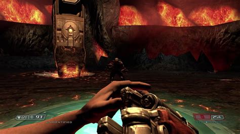 Doom 3 Lost Mission Marine Playthrough Level 08 Hell Outpost Youtube