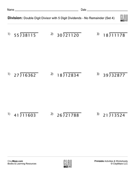 5 Creative Strategies for Double Digit Divisor Worksheets