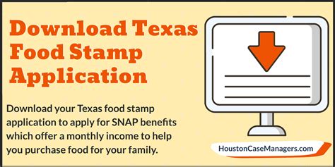 Download Your Texas Food Stamp Application 2022