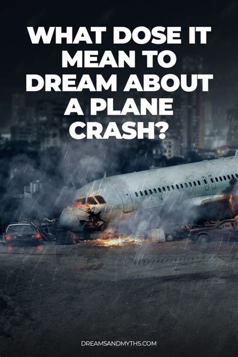 Dream About Plane Crash What Does It Mean