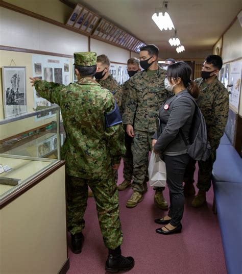 Dvids Images 1St Bn 2D Marines Visit Jgsdf Camp Takigahara Museum Image 2 Of 7