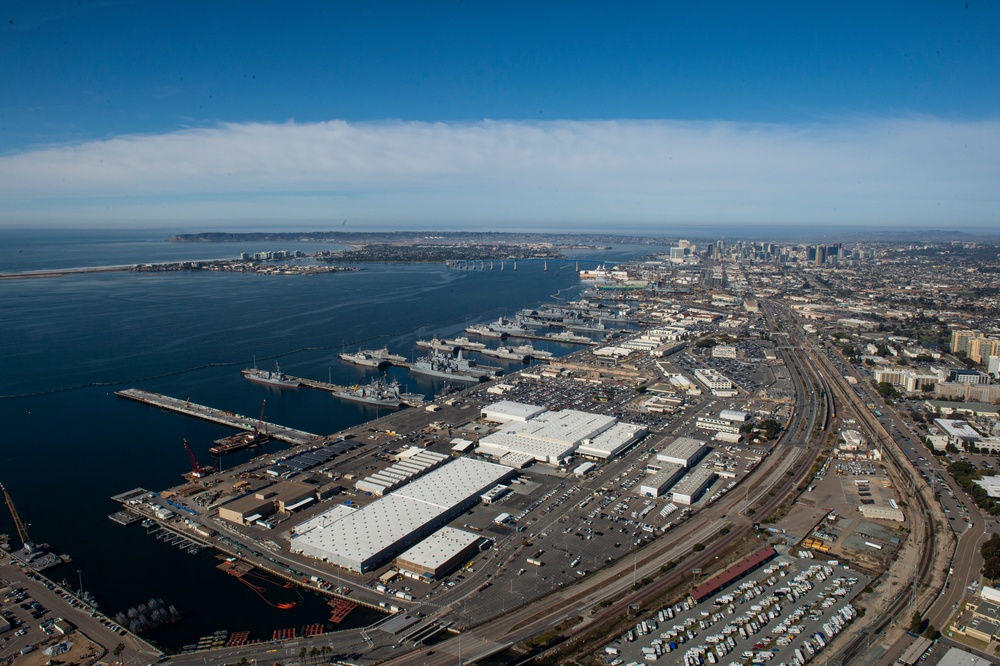 Dvids Images Aerial Photo Of Naval Base San Diego Image 10 Of 24