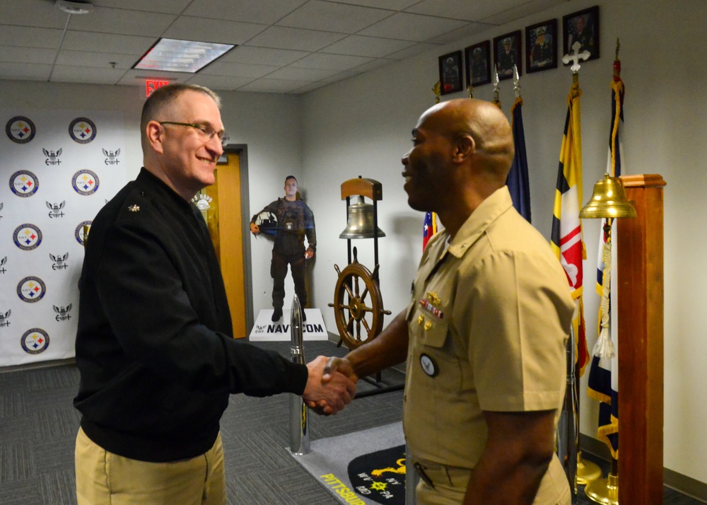 Dvids Images Commander Navy Recruiting Command Visits Navy Talent