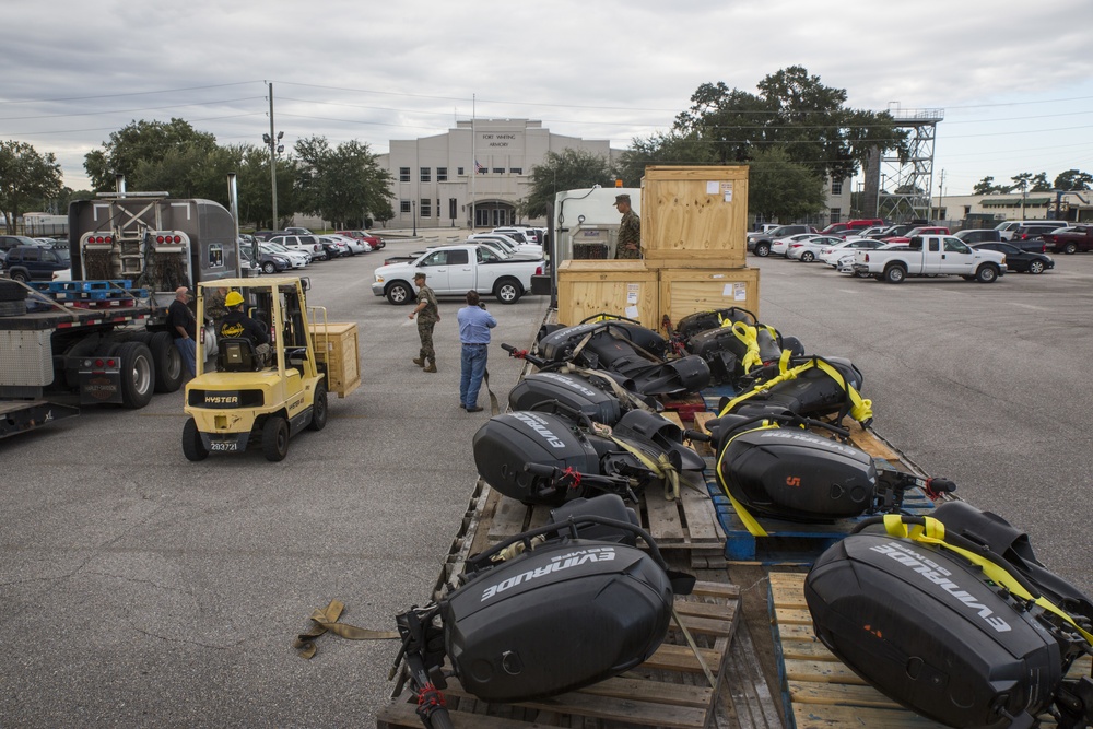 Dvids Images Marine Corps Reserve Units Prepare Zodiacs For Rescue Missions In Wake Of