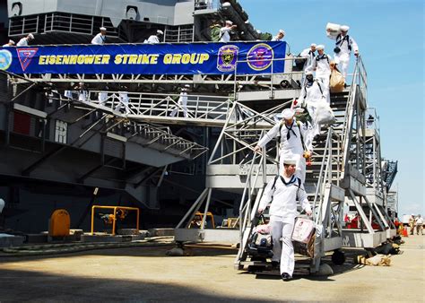 Dvids Images Uss Dwight D Eisenhower Returns From Deployment