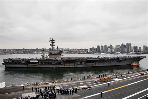 Dvids Images Uss Nimitz Returns From Deployment Image 3 Of 4