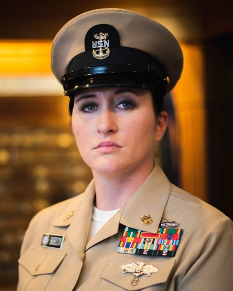 Dvids News First Female Gunner S Mate Advanced To Chief Petty Officer