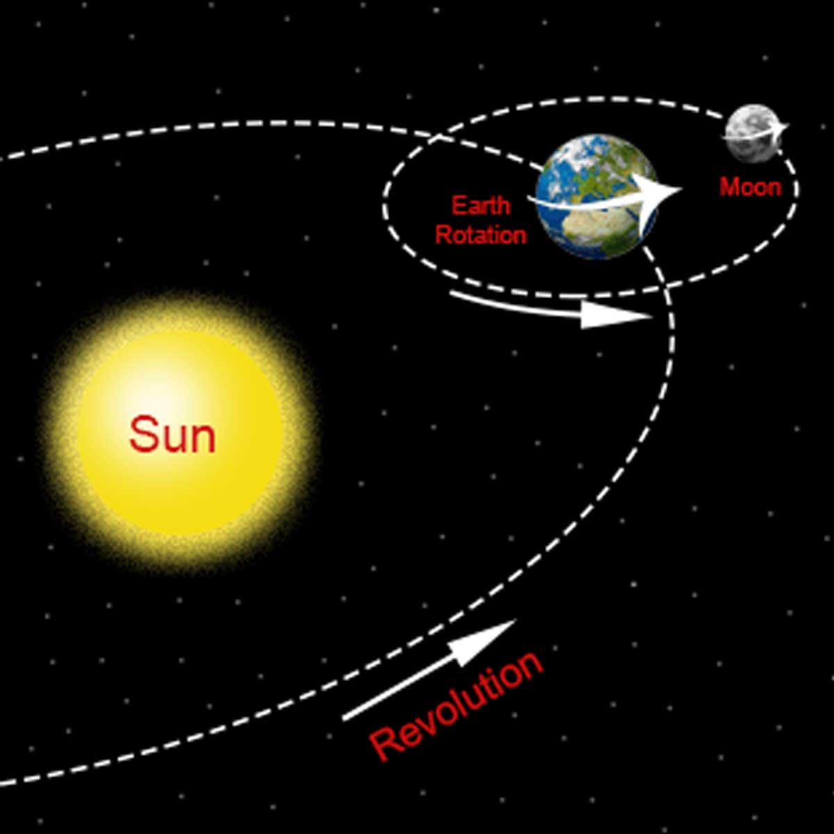 Earth S Rotation Revolution Following The Sun The Kid Should See This