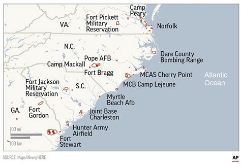 East Coast Military Bases Brace For Florence Ap News