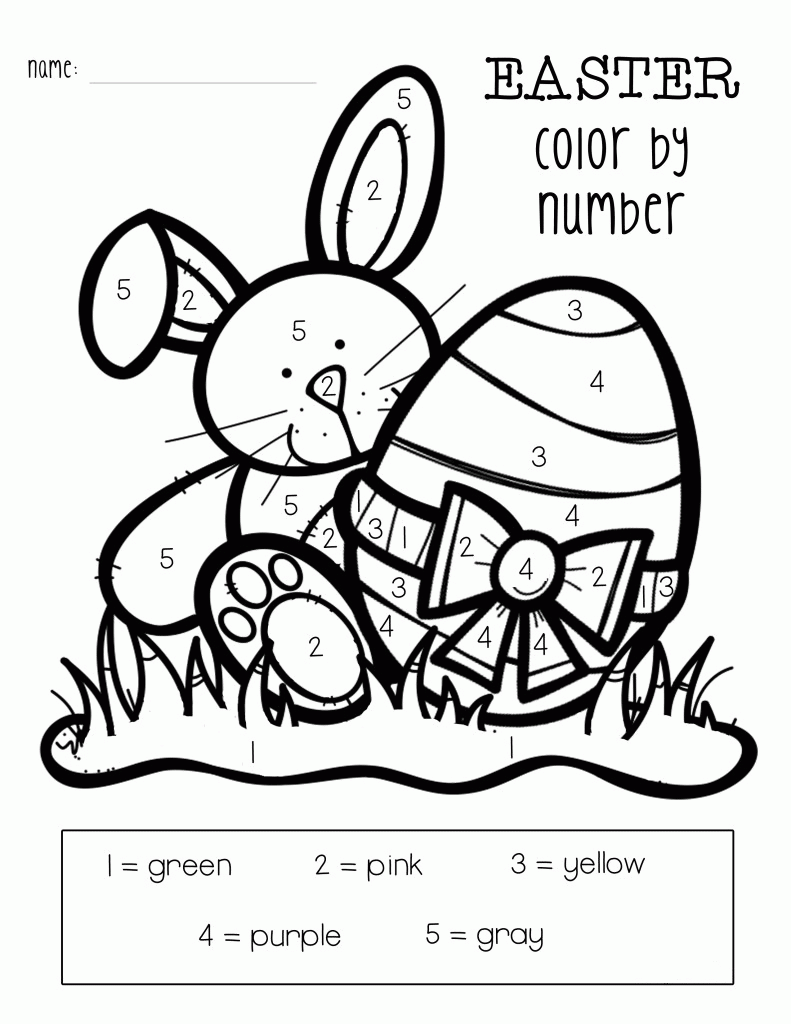 Easter Worksheets Best Coloring Pages For Kids