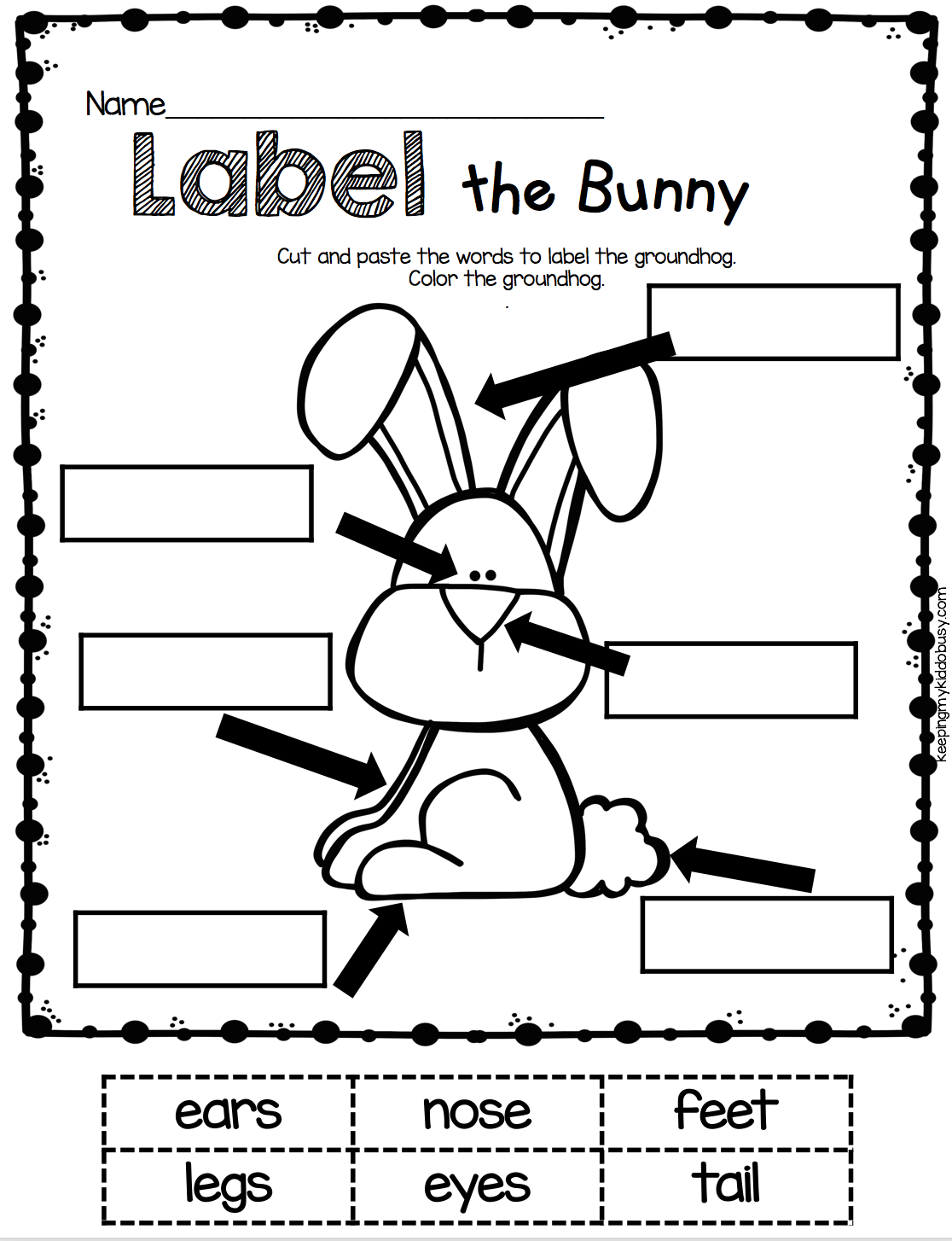 Easter Worksheets For Kids