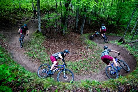 Eh Line Mountain Biking Trail Marquette Michigan