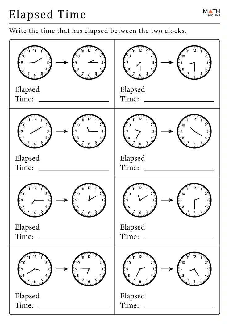 Elapsed Time Worksheets Grade 5 Thekidsworksheet