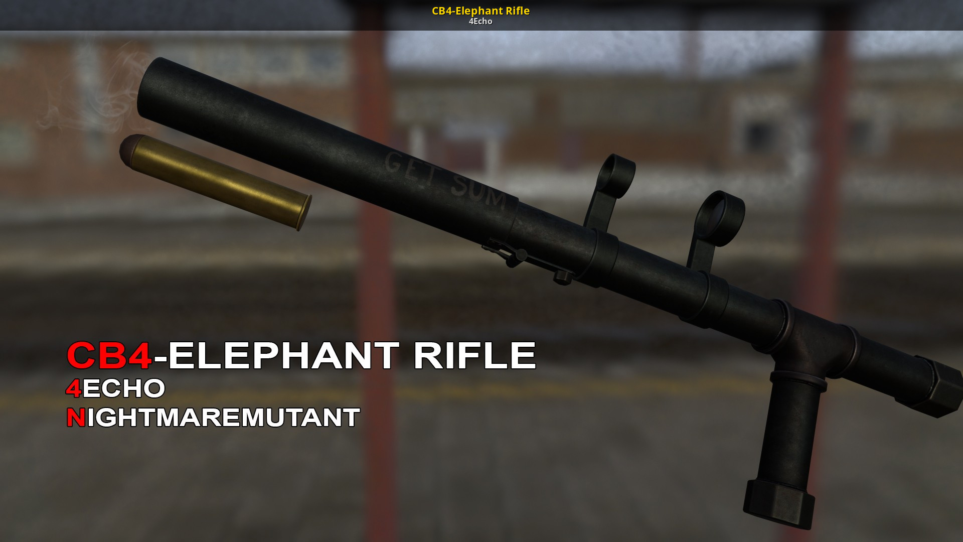 Elephant Gun Bullet Size