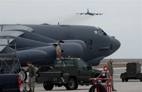 Ellsworth Welcomes Minot B 52S