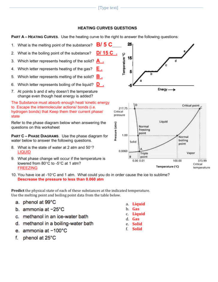 Energy Curve Worksheet Answers: Boost Your Physics Skills