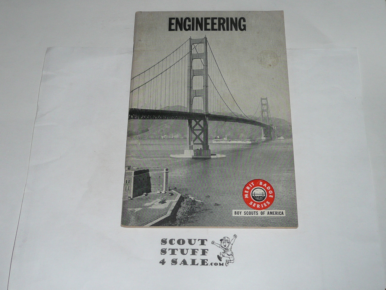 Engineering Merit Badge Pamphlet Type 7 Full Picture 12 68 Printing