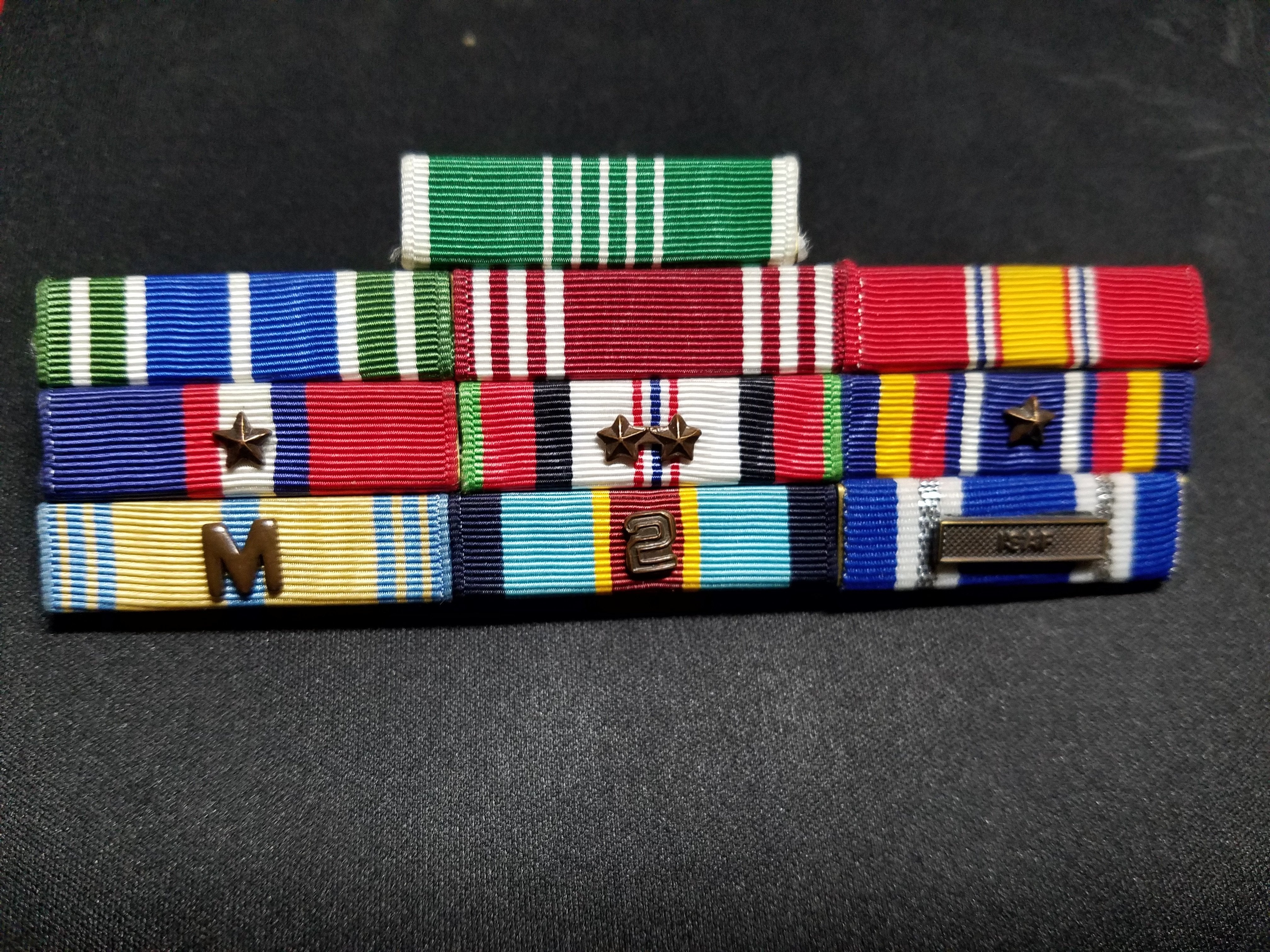 Enlisted Army To Navy Officer Need Some Help With Wear Of Ribbons Military