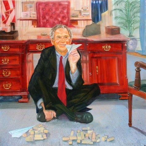 Epstein's Bush Portrait: A Disturbing Work of Art