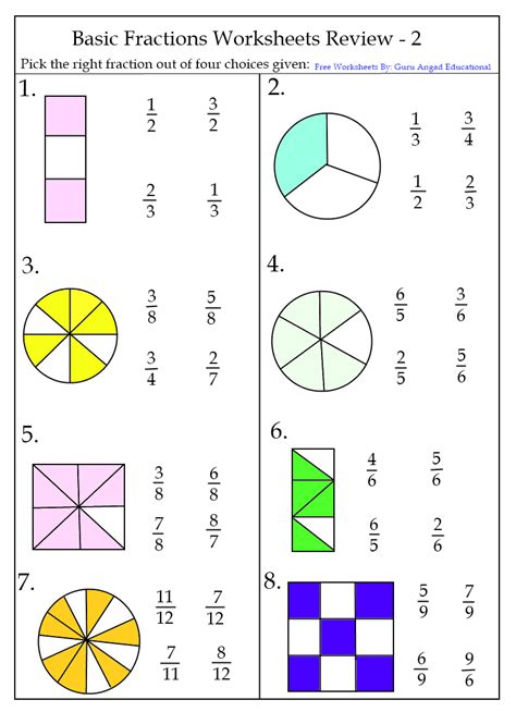 Equivalent Fractions Worksheet Grade 5