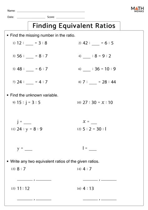 7 Ways to Master Equivalent Ratios in 6th Grade