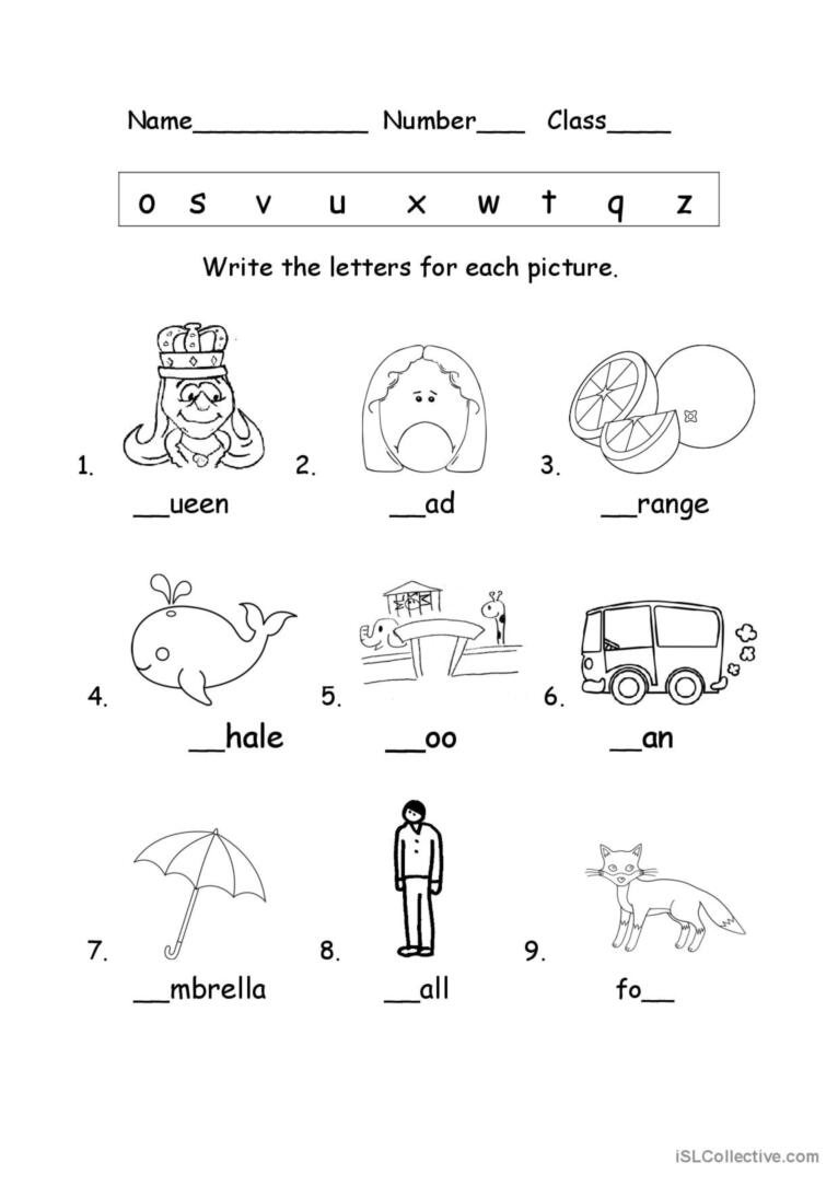 Esl Phonics Worksheets This Geeky Tangent