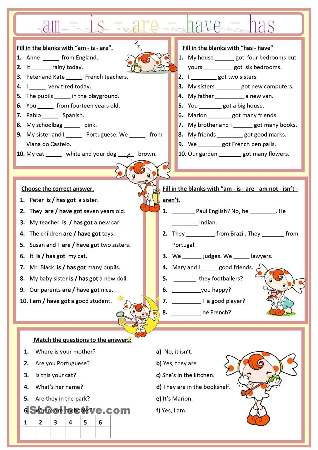 ESL Printable Worksheets: Fun and Free Learning Tools