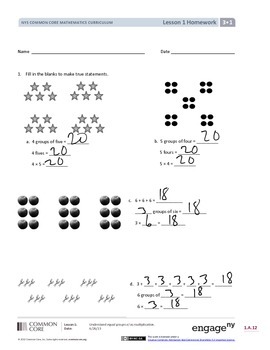 Eureka Math Worksheets Grade 3