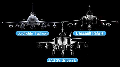 Eurofighter Typhoon Vs Rafale Vs Gripen Which One Is The Best Fighter Jet Youtube