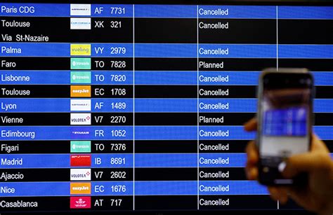 European Flights Disrupted By French Air Traffic Control Strike In Cyprus Com