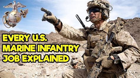 Every U S Marine Corps Infantry Job Explained In 16 Minutes Or Less