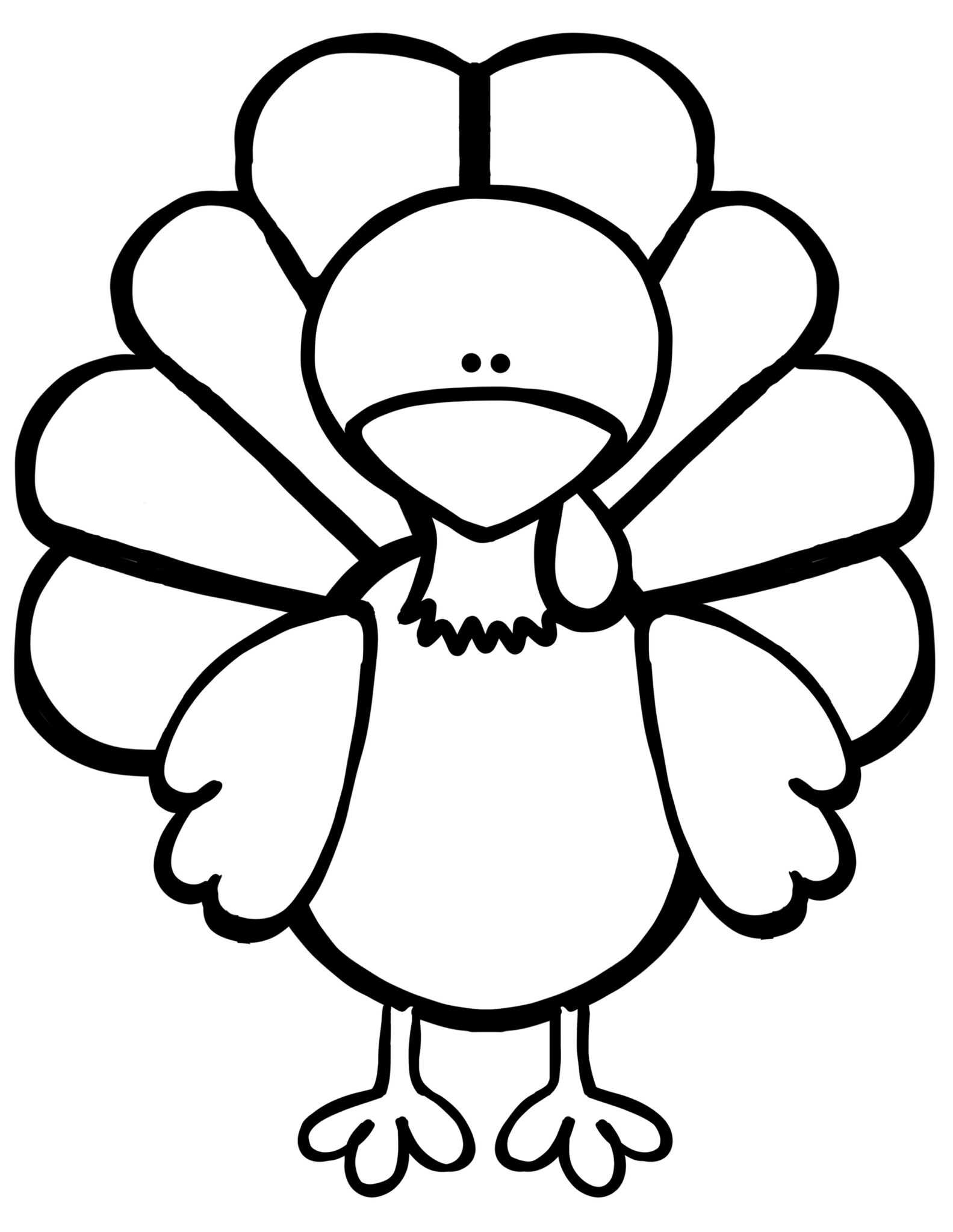 Everything You Need For The Turkey Disguise Project Kids With Blank Turkey Template Business