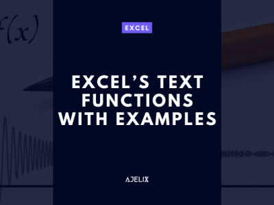 Excel Archives Ajelix