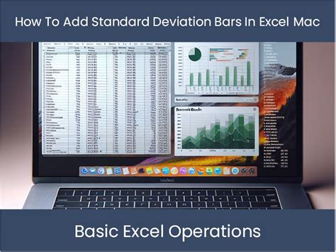 Excel Tutorial How To Add Standard Deviation Bars In Excel Mac Excel Dashboards Com