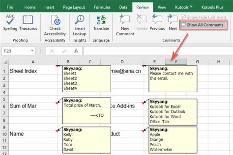 Excel Tutorial How To Hide Comments In Excel Excel Dashboards Com