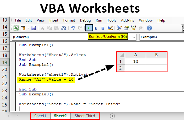 Excel Vba Activate Worksheet By Name