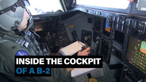 Exclusive First Look Step Inside The Cockpit Of A B 2 Stealth Bomber