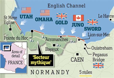 Exploring Normandy France The Ultimate D Day Map Guide Map Of Counties In Arkansas