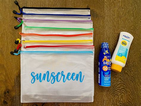 Extra Large Water Resistant Zipper Bag Pouch Personalized Wet Dry Bag For Sunscreen Pool Bag