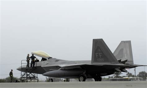 F 22 Begins First Overseas Deployment Air Force Article Display