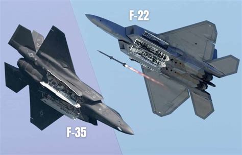 F 22 Vs F 35 Comparison