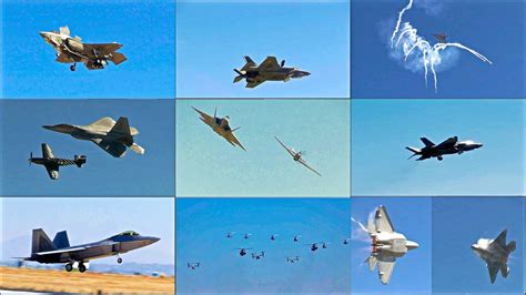 F 35B And F 22 America S Best Fighter Jets At The America S Airshow 2024