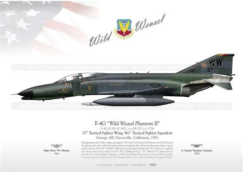 F 4G Phantom Ii Wild Weasel 37Tfw Lw 03 Aviationgraphic