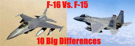 F15 vs F16: 5 Key Differences