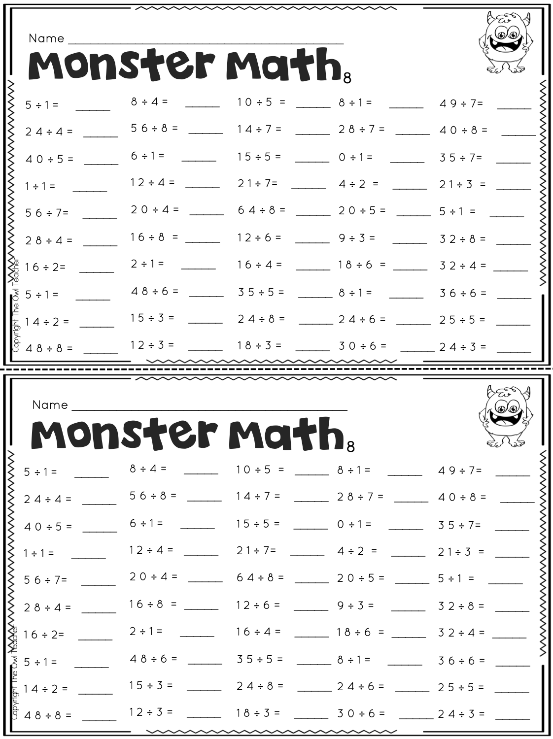 Fact Fluency Worksheets Fact Fluency Worksheets Math Fact Fluency